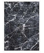 Concard Global Trading 32438 9 x 13 ft. Napoli Abstract Area Rug, Anthra... - $480.99