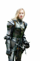 Female Cuirass Armor Medieval Lady Dark Knight Fantasy Costume LARP SCA ... - $401.81