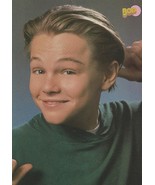 Leonardo Dicaprio Dalton James magazine pinup clipping  young gree shirt... - $9.53 CAD