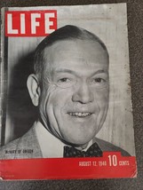 Life Magazine ~ August 12, 1940 ~ Sen McNary of Oregon ~ Vol. 9 ~ No. 7 ... - £17.54 GBP