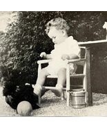 Charles Lindbergh Baby Shortly Before Kidnapping 1935 Aviation Print DWT5A - €34,57 EUR
