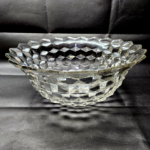 Vintage 18&quot; FOSTORIA 2056 AMERICAN #610 Large Punch Bowl - Block Geometr... - £224.45 GBP