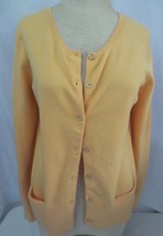 J. Jill Women&#39;s Cantaloupe orange long sleeve Button Cardigan Size XS  NWT - £23.62 GBP