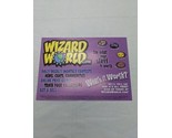 Wizard World 2000 Flyer Sheet - £21.30 GBP