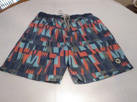 Modern Amusement board shorts swim surf trunks large L CROW RARE Men&#39;s grey gray - £41.71 GBP