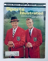 VTG Sports Illustrated Magazine November 12 1962 Vol 17 No. 20 Snead and Palmer - £11.35 GBP