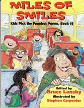 MILES OF SMILES: KIDS PICK THE FUNNIEST POEMS: BOOK #3 PAPERBACK 1999 - $92.12 MXN