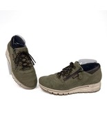 Mephisto Mobils Womens Gwenn Sz 9 Green Moss Leather Wedge Sneaker Lace ... - £77.42 GBP