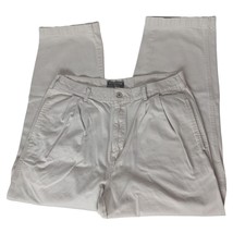 Outrigger Men&#39;s Casual Tapered Leg Pants Size 36 X 32 Beige Wash Pockets - $35.12 CAD