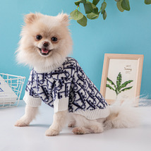 Pet Thick Sweater, Small and Medium-sized Dog Clothes,Cat and Puppy Clothes - £20.55 GBP