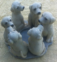 Yellow Lab Circle votive candle holder - $24.00