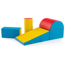 5-Piece Kids Climb and Crawl Activity Playset-Red - Color: Red - $147.99