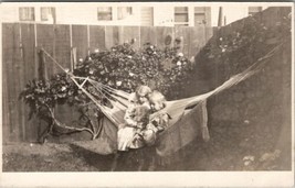 San Francisco California Girls on Hammock 1910 Crowley San Diego Postcard V12 - £13.39 GBP