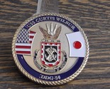 USN USS Curtis Wilbur DDG-54  CPO Challenge Coin #110R - $24.74