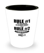 Shot Glass Tequila Party Funny Rule # 1 The Driver Is Always Right  - £16.08 GBP