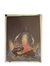 Frank Frazetta Poster Sea Creature Scubadiver - $663.05 MXN