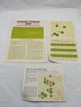 *NO Tokens* SPI Strike Force One Conflict Simulation Introductory Wargaming Game - £17.47 GBP