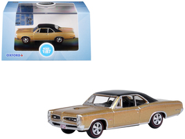 1966 Pontiac GTO Martinique Bronze Metallic with Black Top 1/87 (HO) Scale Dieca - £22.05 GBP