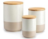 Sabine Canister Sets For Kitchen, Ceramic Kitchen Canisters For Countert... - £59.86 GBP