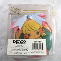 Precious Moments 1996 Ball Ornament Girl with Pigtails Enesco NEW IN BOX - $4.50
