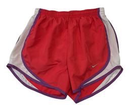 Nike Womens Blue Dri Fit Relaxed Fit Lined Running Athletic Shorts Size XS - £13.95 GBP