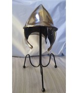 Warrior Helmet 5 Inch Silver/Bronze 20-Gauge Steel W/Stand ~New - £19.70 GBP