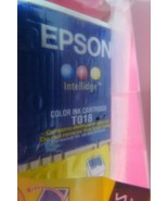 Genuine Epson Color Ink Cartridge T018 New Sealed - £7.90 GBP