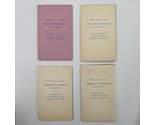 (4) Vintage Henrichs Publications Litchfield Illinois 5&quot;x3&quot; Memo Notepads  - £12.67 GBP