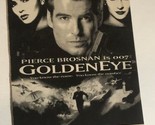 Golden Eye Tv Guide Print Ad Pierce Brosnan TPA9 - £4.66 GBP
