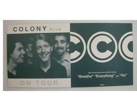 Colonie Affiche 2 Face Promo Affiche Sirène - $164.41 MXN