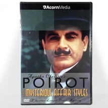 Poirot - The Mysterious Affair at Styles (DVD, 1990) Brand New !   David Suchet - $13.98