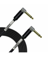 Castline Gold 1/4&quot; TS Right Angle Speaker Cable Mogami 3082 - $19.75+