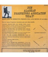 1983 Alaskan Prospectors Association Advertisement Mining Supply Vintage... - $464.13 MXN