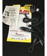 PARTS ONLY Solar Charger Cell Phone Adaptors &amp; Directions Solar Style - $0.98