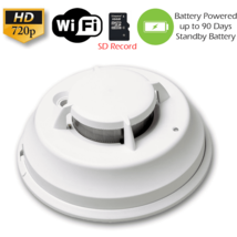 Emergency Commercial Smoke Alarm Detector With 4K UHD Wifi Camera - £319.02 GBP