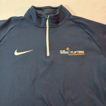 Nike Dri-Fit 2017 IWF Weight Lifting Championship Men's Pullover Sweatshirt Sz L image 4