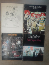 The Who Songbooks Paperback Book Lot Who Are You By Numbers Odds and Sods - $25.99