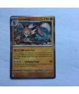 2025 Pokemon Lycanroc Holo Card 85/159 - $65.60 MXN