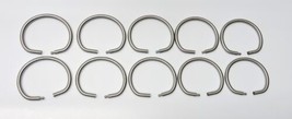 10 Pack Key Systems 1-5/8&quot; Dia. (4 cm) Tamper Proof Key Ring 278 High Se... - $32.68