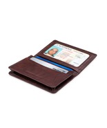 Bifold Pouch Wallet - Buffalo Calf Crunch Leather - $25.00