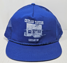 Vintage Chesaw Tavern Oroville WA Blue KC Trucker Hat Cap Mesh Back Snap... - €6,89 EUR