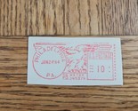 US Post Meter Stamp Philadelphia PA 1964 Cutout - $3.79