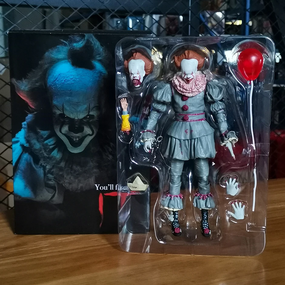 NECA Pennywise Collection Action Figure PVC Model Toy Doll Figurals Gift - £13.37 GBP+