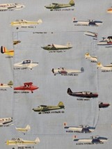 Johnny Cotton Aircraft Shirt Short Sleeve VTG 1980s Airplanes USA Mens S... - £35.41 GBP