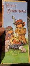 Vintage Greeting Card 1990s Made In USA Merry Christmas Native American - $9.21