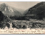 Birds Eye View Meiringen Swiss Alps Switzerland UNP UDB Postcard S17 - $3.91