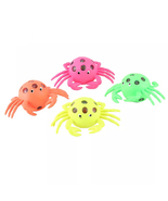 Pack Of 4 Water Beads Squishy Crab Fun Stocking Stuffer Toys For Kids- A... - £11.84 GBP