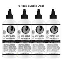 (4 PACK) STOP BN BALD Hair Growth Oil - Natural &amp; Effective Formula - $15.99