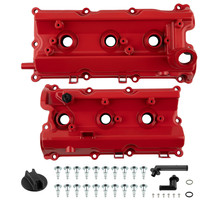 2pc Aluminum Valve Cover w/ Gasket Kit for Infiniti FX35 G35 M35 for Nissan 350Z - £86.10 GBP