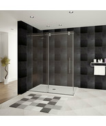 44-48&quot;W x 79&quot;H x 36&quot;D Shower Enclosure ULTRA-D Brushed Nickel by LessCare - $1,129.59